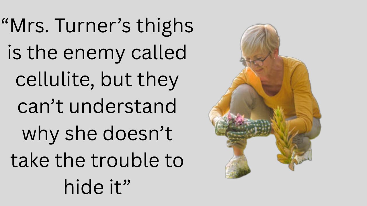 Lets Chat Mrs Turner Cutting the Grass by Carol Shields