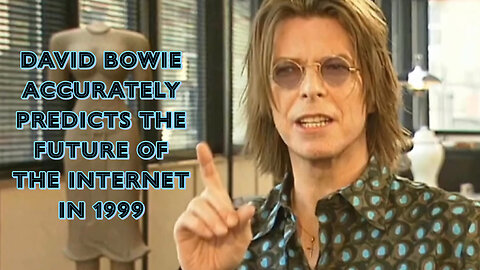 David Bowie - The Future of the Internet (BBC Newsnight Interview Excerpt) [UK Television] 1999