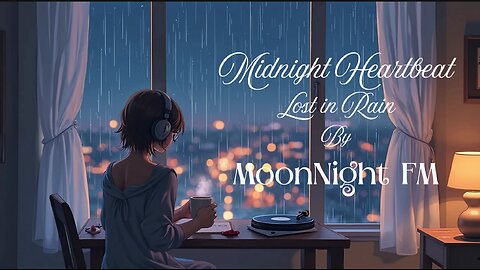 Midnight Heartbeat – Lost in Rain 🌧️ | MoonNight FM
