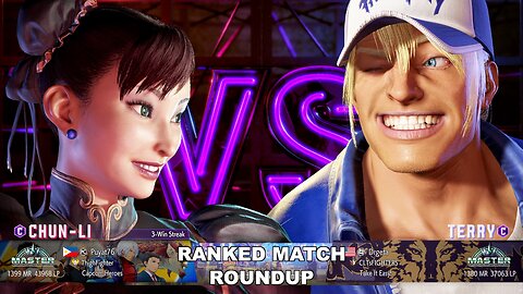 Kuya Kalbo SF6 Ranked Match Roundup. Chun Li Master Rank [Hori Fight Stick]