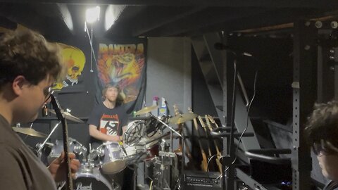 The Ace of Spades by Hammered Originally by Motörhead (Band Practice Clip)