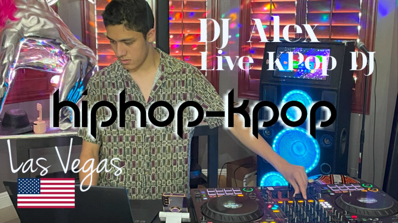 KPop DJ Alex Plays a Mix of HipHop-KPop Boy Group Styled Music LIVE!