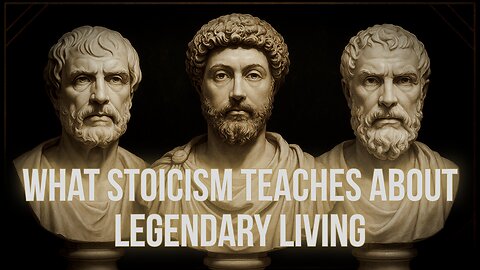 How Stoic Principles Can Transform Your Path to Becoming Legendary | Ep 110