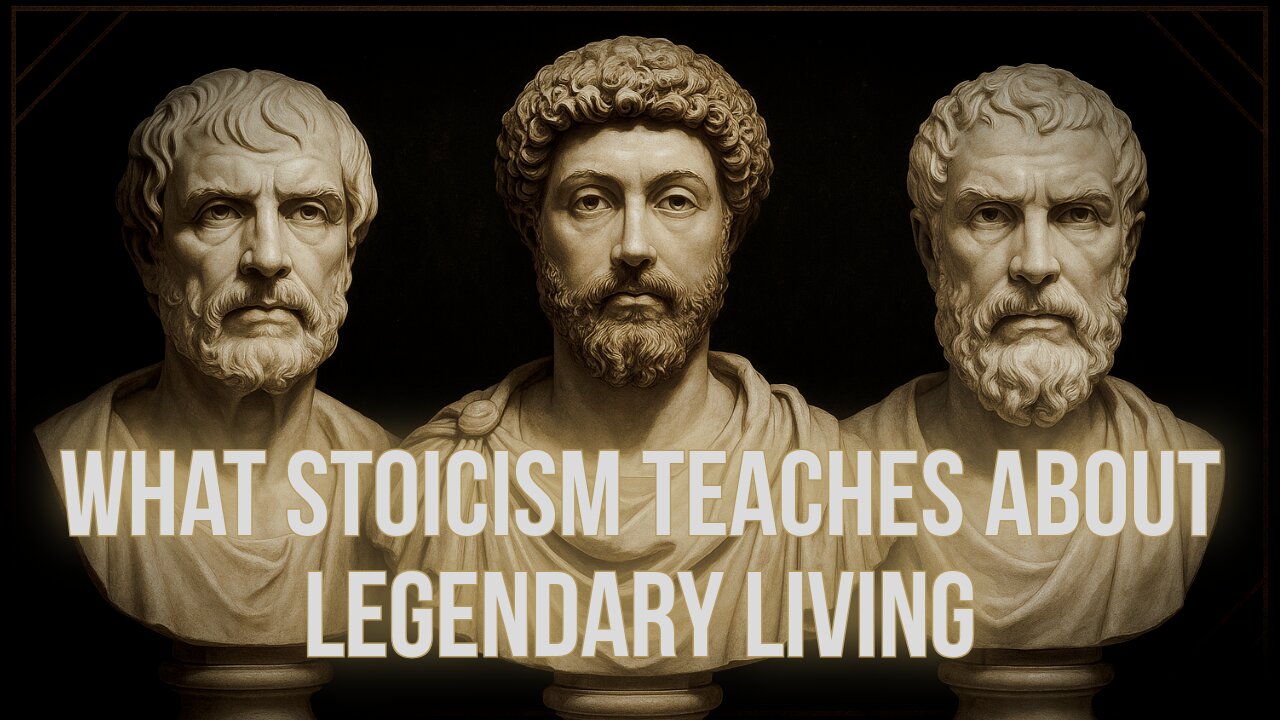 How Stoic Principles Can Transform Your Path to Becoming Legendary | Ep 110