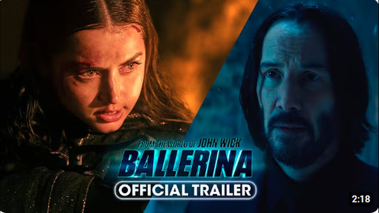 From the World of John Wick: Ballerina (2025) New Trailer - Ana de Armas, Keanu Reeves