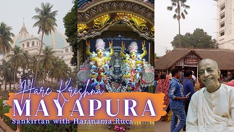 Harinama Ruci Leads Ecstatic Kirtan in Mayapur | Hare Krishna Sankirtan Bliss