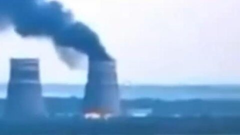 BREAKING - Europe's Largest Nuclear Plant on Fire! Hit by Missiles_