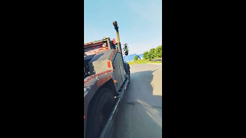 Chevy flatbed tow