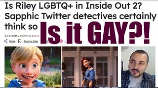 Is It Gay to Admire Someone of the Same Sex? | Inside Out 2 Commentary Clip
