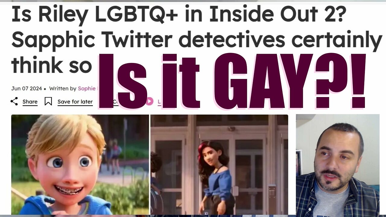 Is It Gay to Admire Someone of the Same Sex? | Inside Out 2 Commentary Clip