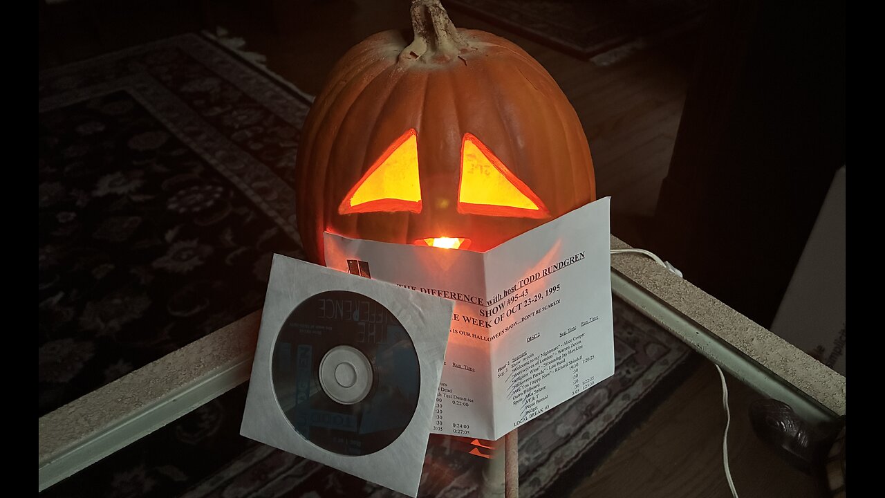 October 23-29, 1995 - The Difference with Todd Rundgren (#95-43 ; Halloween Edition)