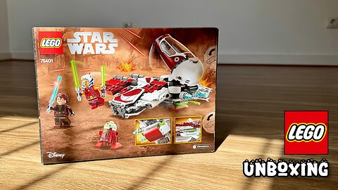 Lego Star Wars Ahsoka's Jedi Interceptor Unboxing