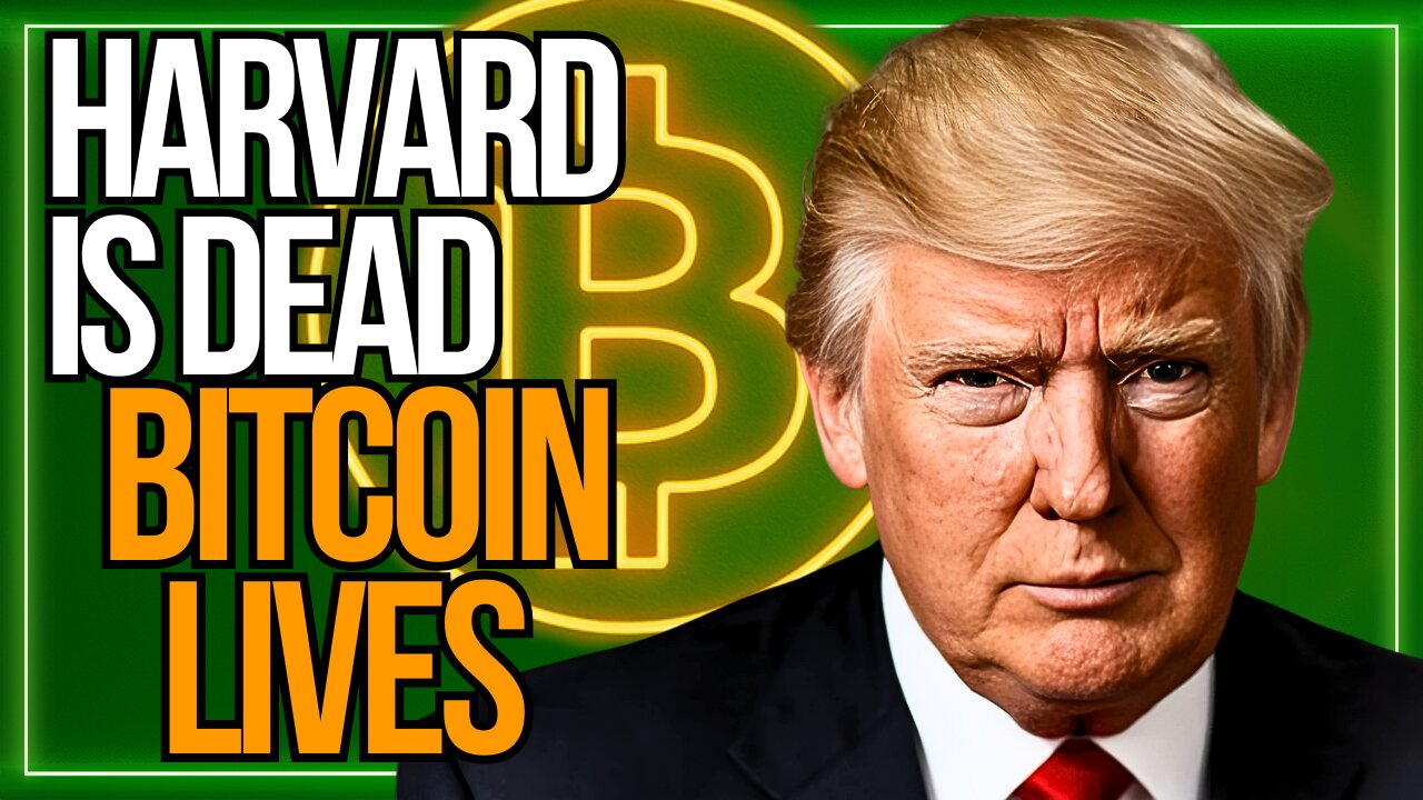 Harvard Is Dead. Bitcoin Is Taking Over. | The Great Awakening