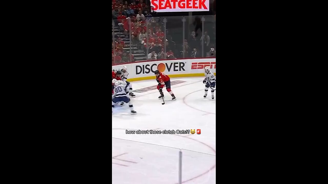 The comeback Cats were alive last night! Scoring twice in 11 seconds to take the lead!