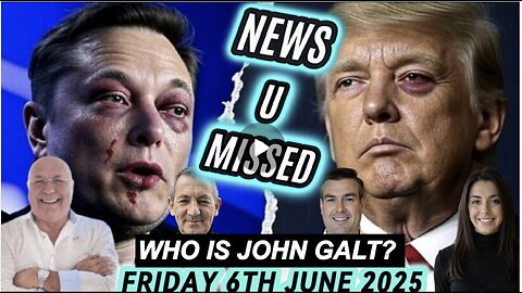 CHARLIE WARD DAILY NEWS- THE TRUMP/ MUSK FEUD. FRENCH SPIES COMMITTING SUICIDE. WHO IS John Galt?