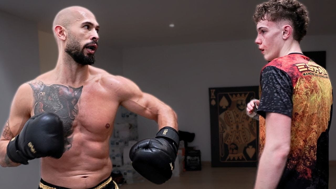 Tate DESTROYS a Kid during a BOXING Session