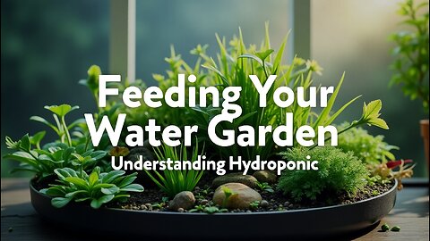 Feeding Your Water Garden Understanding Hydroponic