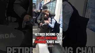 Retired Boxer DISARMS Knife🗡️ Terrorist