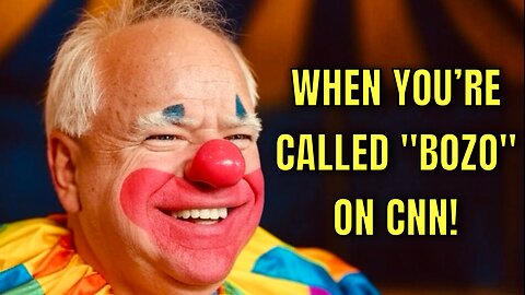 “BOZO” Tim Walz is becoming a Laughingstock! 🤡🎪