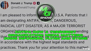 ANTIFA Now A Terrorist Organization; Media Matters Joins Infowars, Flynn and Stone