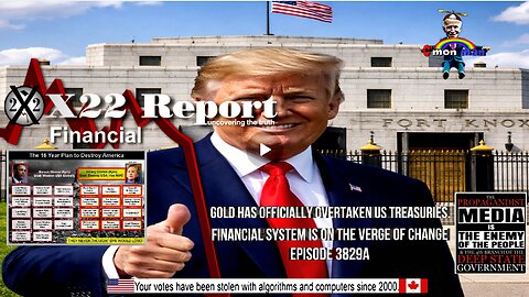 Ep 3829a - Gold Has Officially Overtaken US Treasuries, Financial System Is On The Verge Of Change