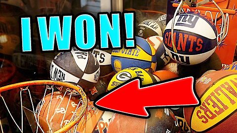 Make a basket, WIN from the Claw Machine!