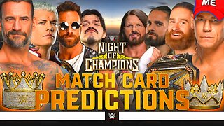 WWE Night of Champions 2025 - Match Card Predictions [v2]