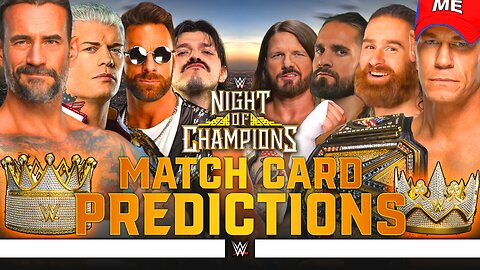 WWE Night of Champions 2025 - Match Card Predictions [v2]