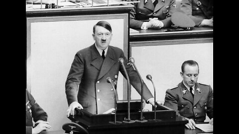 Hitler Comically Mocks Roosevelt's Insulting Letter in 1940 Speech (English Captions)
