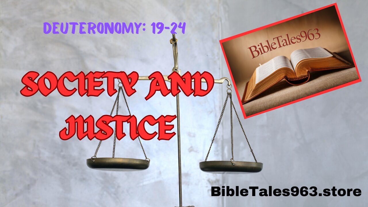 DEUTERONOMY 19-24 Ancient Laws Unveiled
