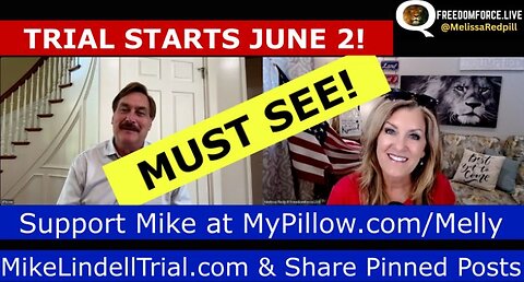 MUST SEE! MIKE LINDELL'S ELECTION FRAUD TRIAL STARTS JUNE 2! 5-22-25