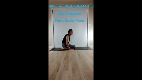 Vira Tolasana / Hero Scale Pose