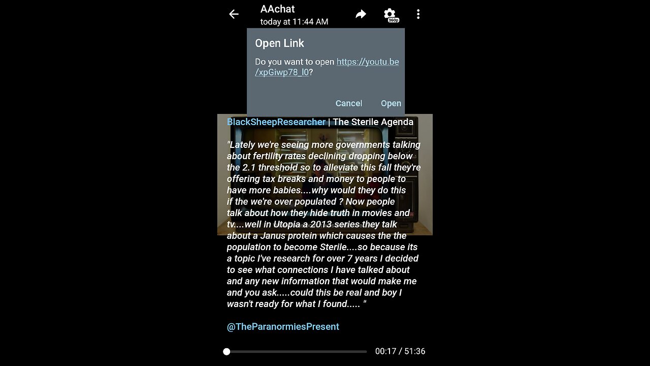 Documentary: Sterile Agenda