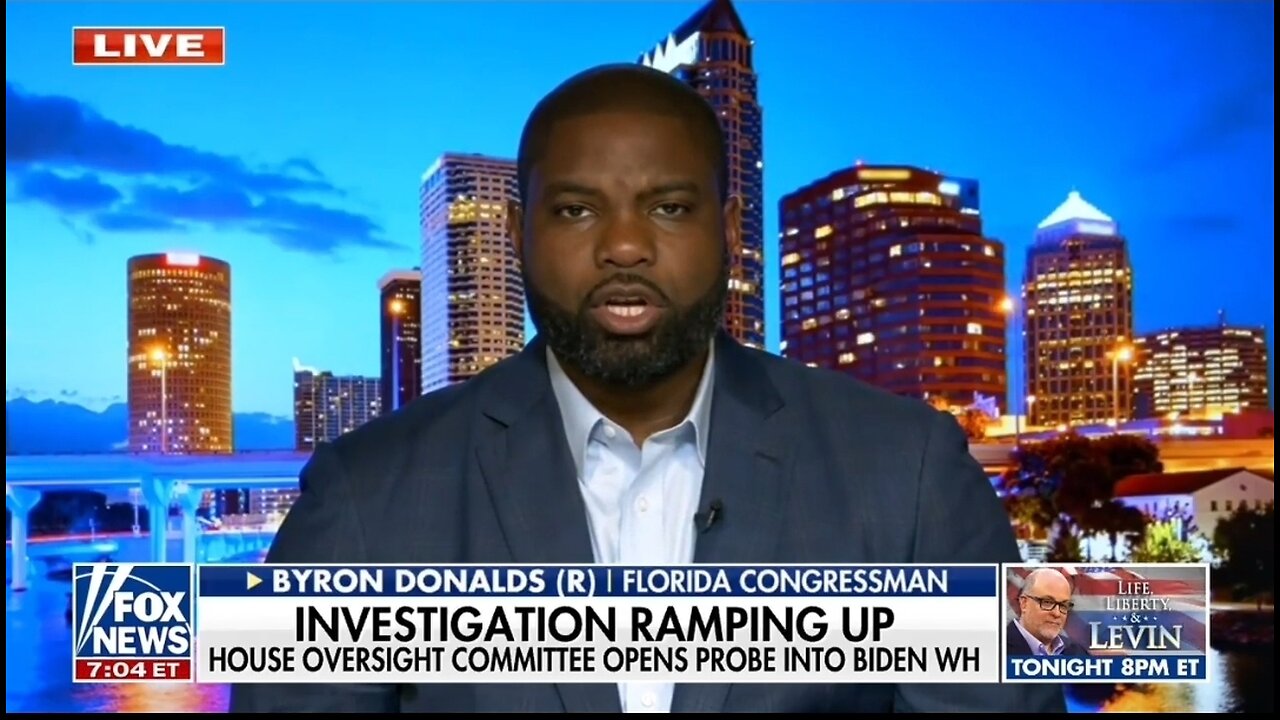 Rep Byron Donalds Calls For Biden Staffers Subpoenas Immediately!