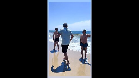 RUNNING ON THE BEACH