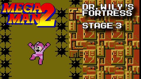 Mega Man 2 (NES) - Dr. Wily's Fortress Stage 3