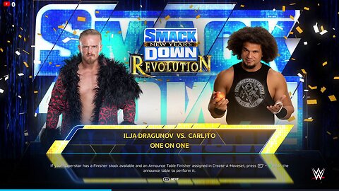 ILja Dragunov vs carlito | WWE2K25