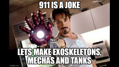 PA Issues a warning,"DO NOT DO CRIMES! 911 is down." LOL WTF PA? Also Tony Starkin out w robots