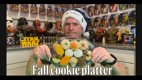 Wal-Mart Fall Cookie Platter