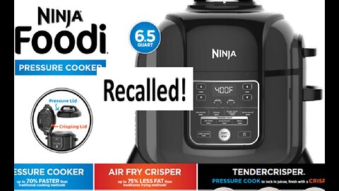 SharkNinja pressure cooker recall