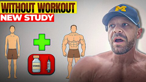 Mind Blowing Study Shows Steroids Build Muscle—Even Without a Single Workout