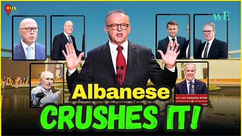 Anthony Albanese Secures Historic Re-Election Victory | Labor Party Wins Big in Australia - WorldEye