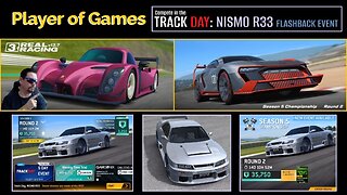 Compete in the TRACK DAY: NISMO R33 FLASHBACK EVENT in Real Racing 3 Update 13.7 [Player of Games]