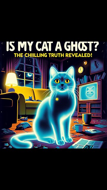 ! Is My Cat a Ghost? The Chilling Truth Revealed#horrorstories