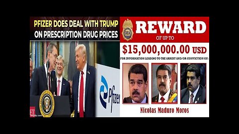 SMHP: Psyop Maduro's Capture Sponsored By Pfizer! Who Are The Biggest Drug Pushers?