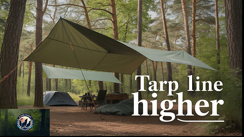The Best High Line Tarp Setup (For Beginners)