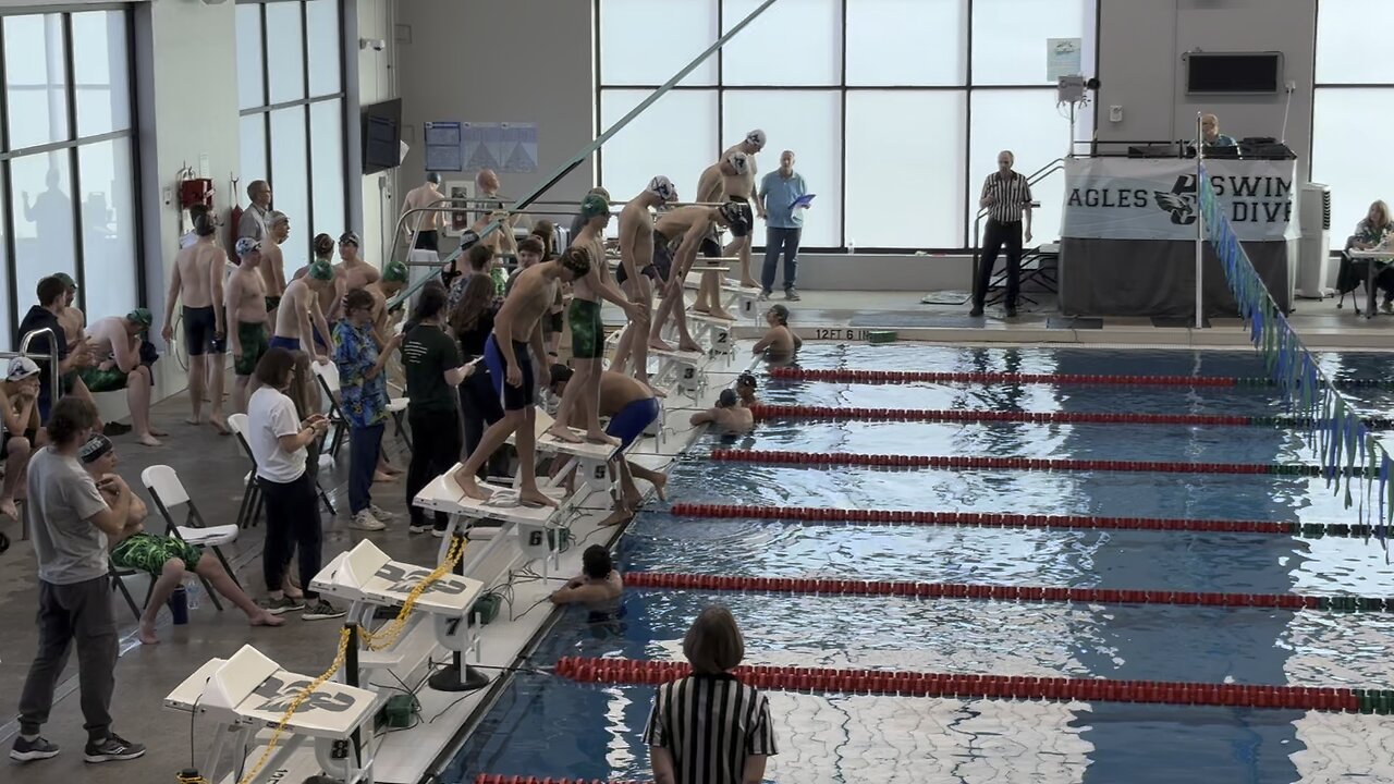 Wes 4th meet day 1 100 free