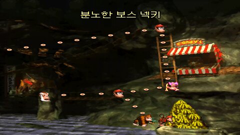 DONKEY KONG COUNTRY 1® / ACT #6. Chimp Caverns / A6#B. Necky's Revenge