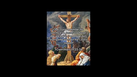 It’s more than just Easter only! Be not deceived!!