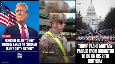 SIX DAYS FROM NOW WE CELEBRATE TRUMP'S BIRTHDAY 🇺🇸 AND THE 250TH BIRTHDAY OF THE US❗